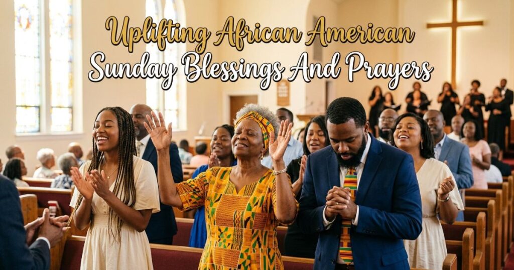 Uplifting African American Sunday Blessings And Prayers