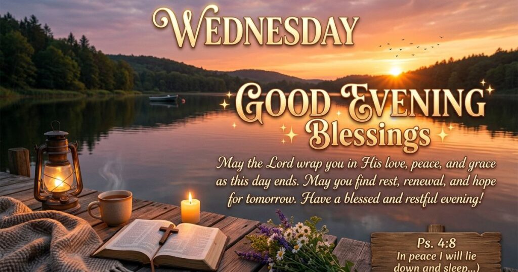 Wednesday Good Evening Blessings