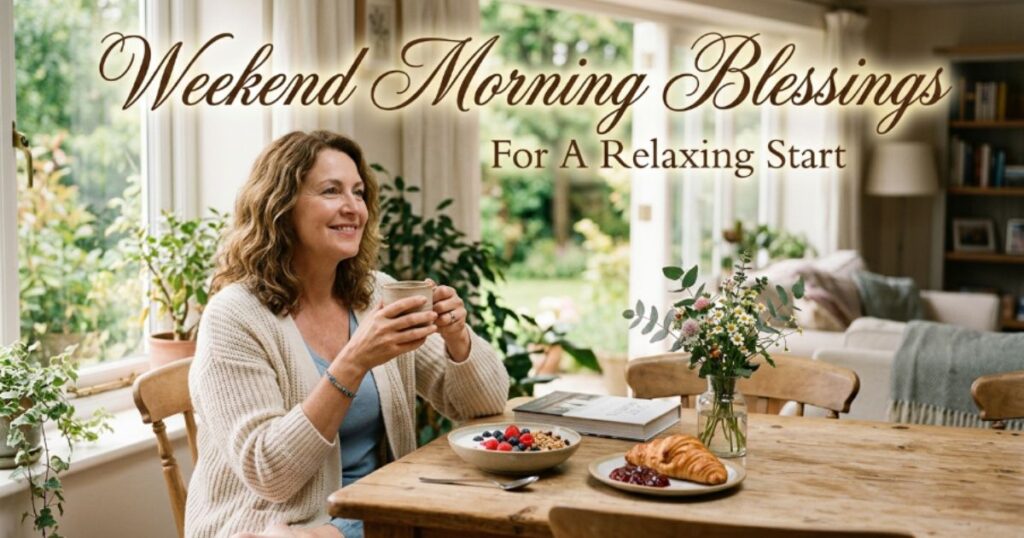Weekend Morning Blessings For A Relaxing Start