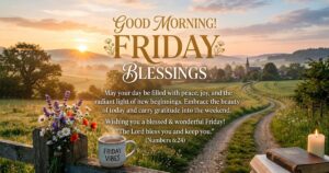 good morning friday blessings images