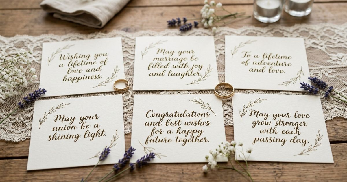 short wedding blessings