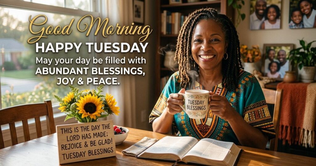 African American Good Morning Tuesday Blessings