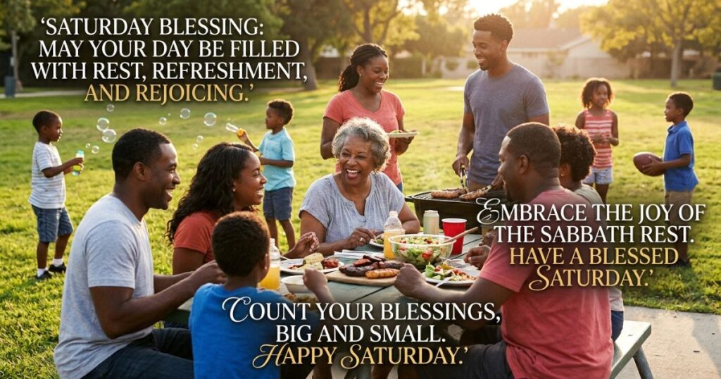 African American Saturday Blessings Quotes