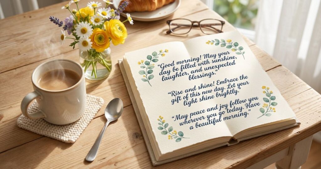 Beautiful Good Morning Blessings Quotes To Brighten Your Day