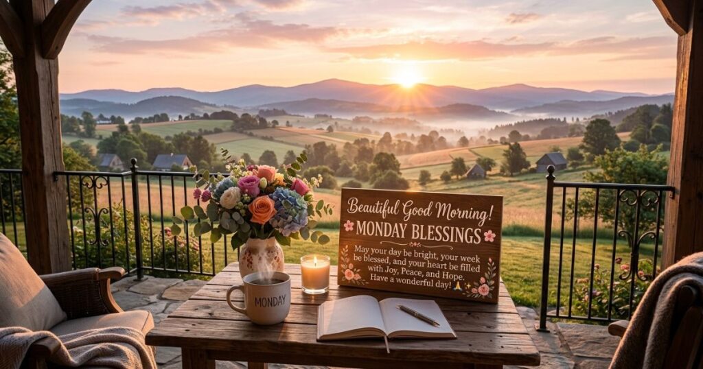 Beautiful Good Morning Monday Blessings