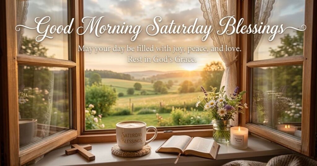 Beautiful Good Morning Saturday Blessings