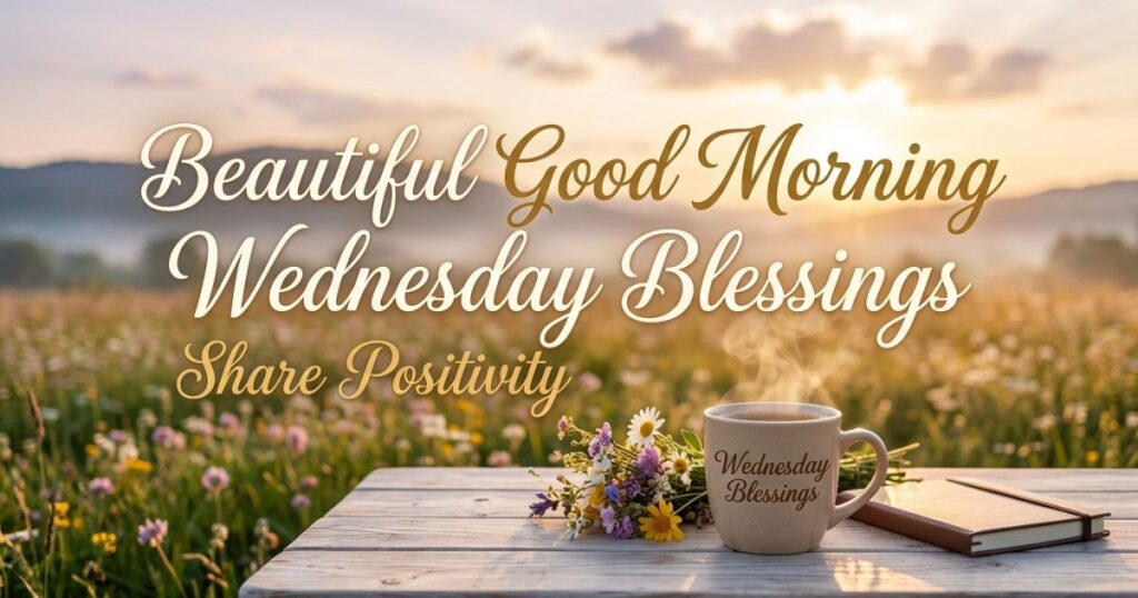 Beautiful Good Morning Wednesday Blessings Share Positivity