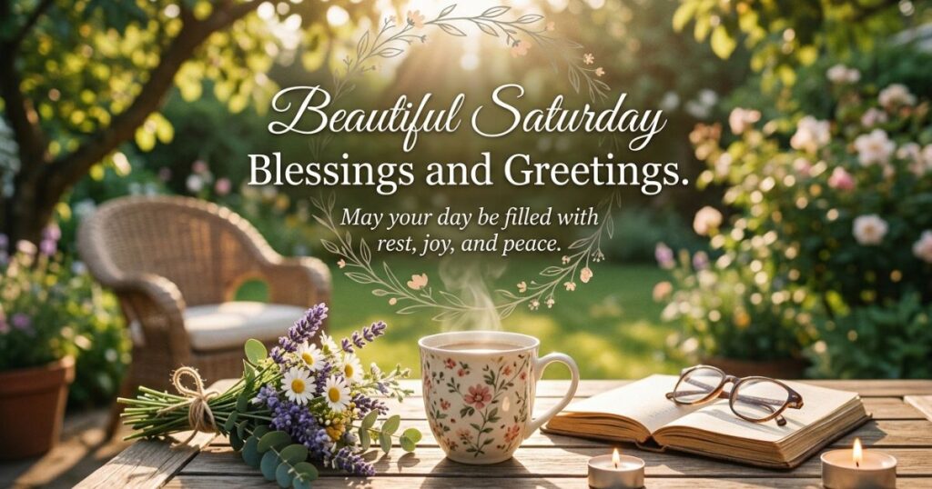Beautiful Saturday Blessings and Greetings