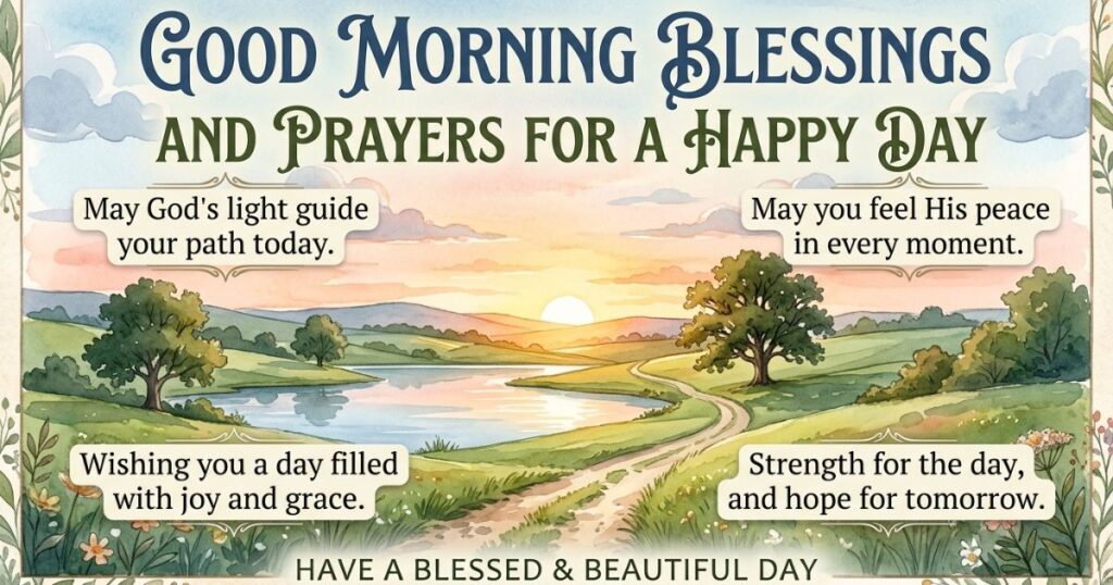 Best Good Morning Blessings And Prayers For A Happy Day