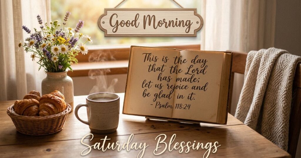 Bible Verse Good Morning Saturday Blessings