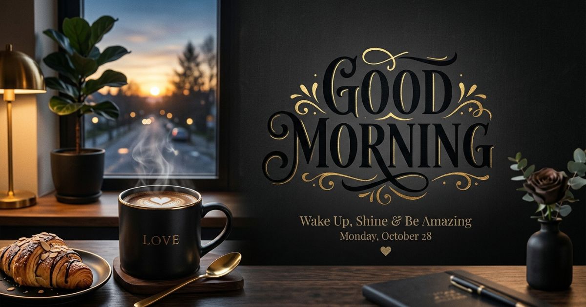Black Good Morning