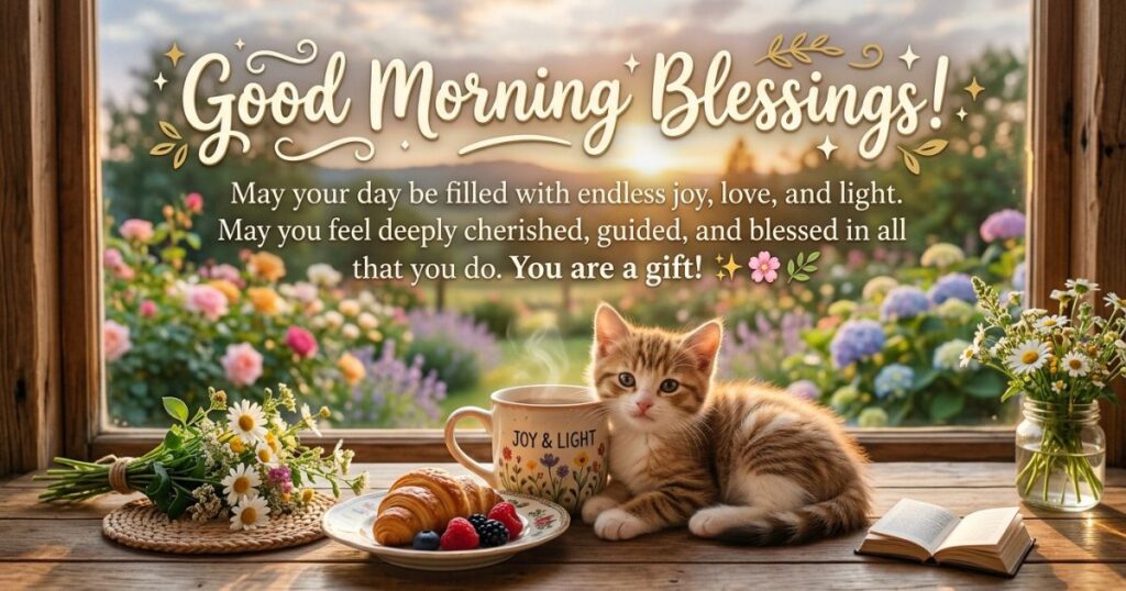 Cute Good Morning Blessings Images Free