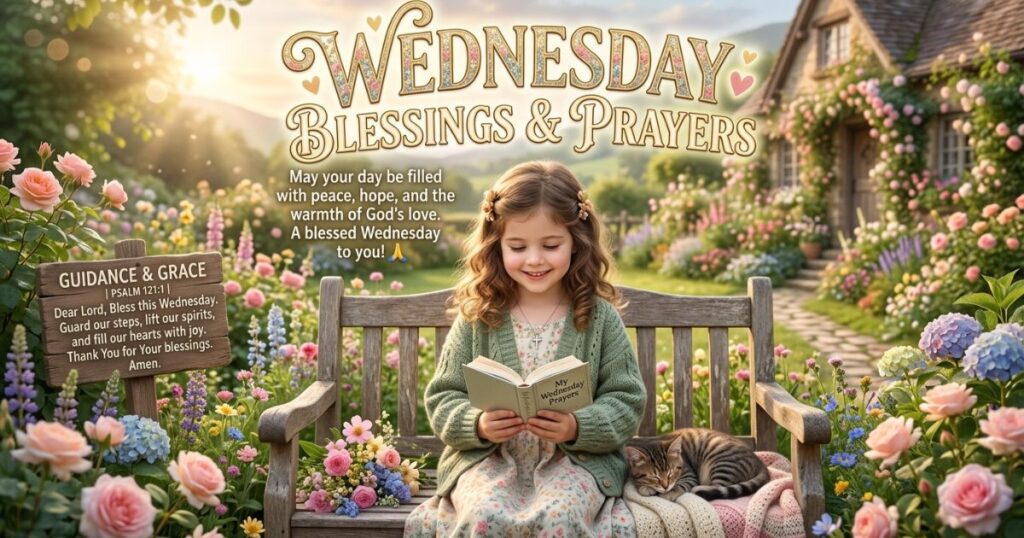 Cute Wednesday Blessings and Prayers Images