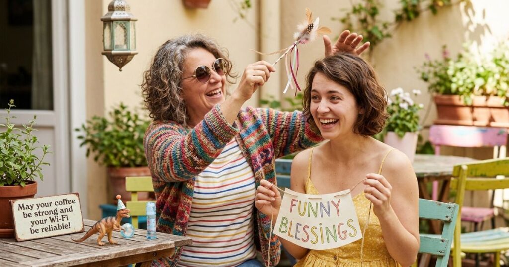 Funny Blessings to Bring a Smile to Someone's Face