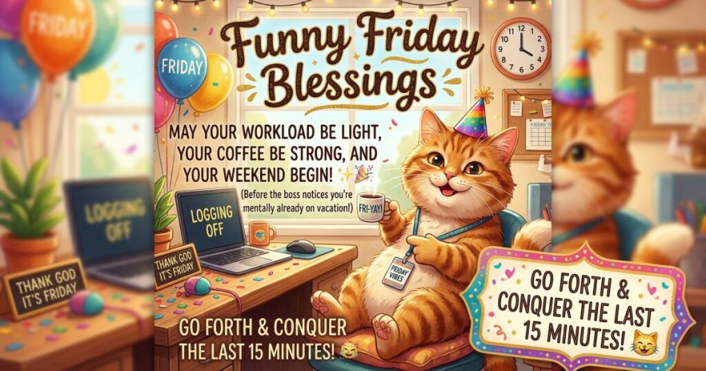 Funny Friday Blessings