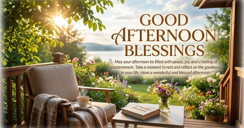 Good Afternoon Blessings Images And Greeting
