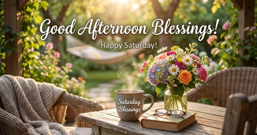 Good Afternoon Blessings Saturday