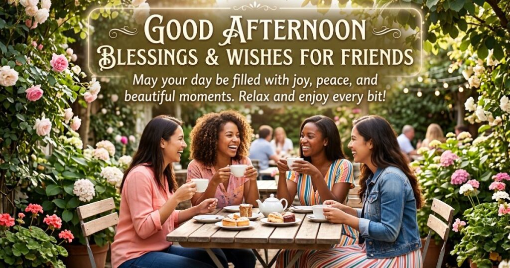 Good Afternoon Blessings & Wishes For Friends