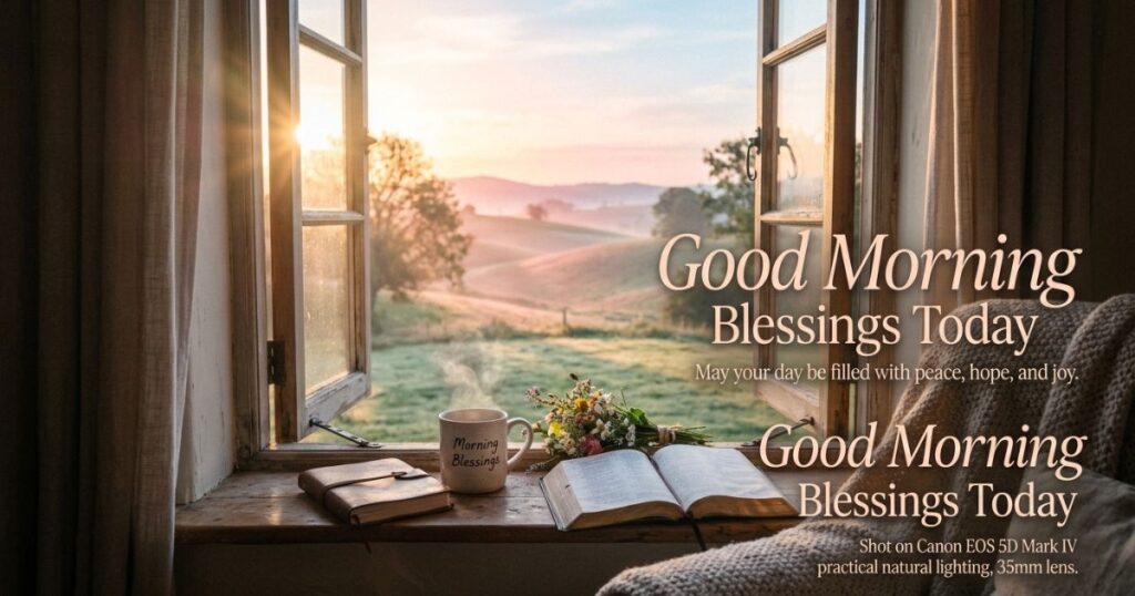 Good Morning Blessings Today