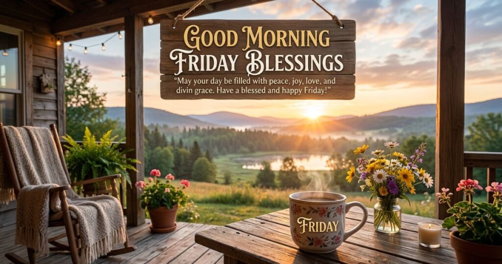 Good Morning Friday Blessings