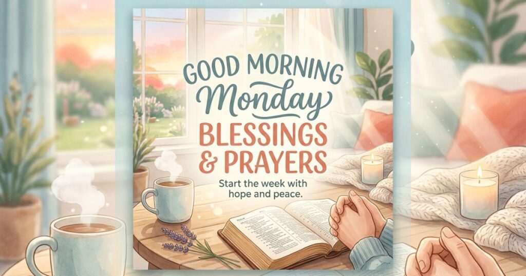 Good Morning Monday Blessings And Prayers