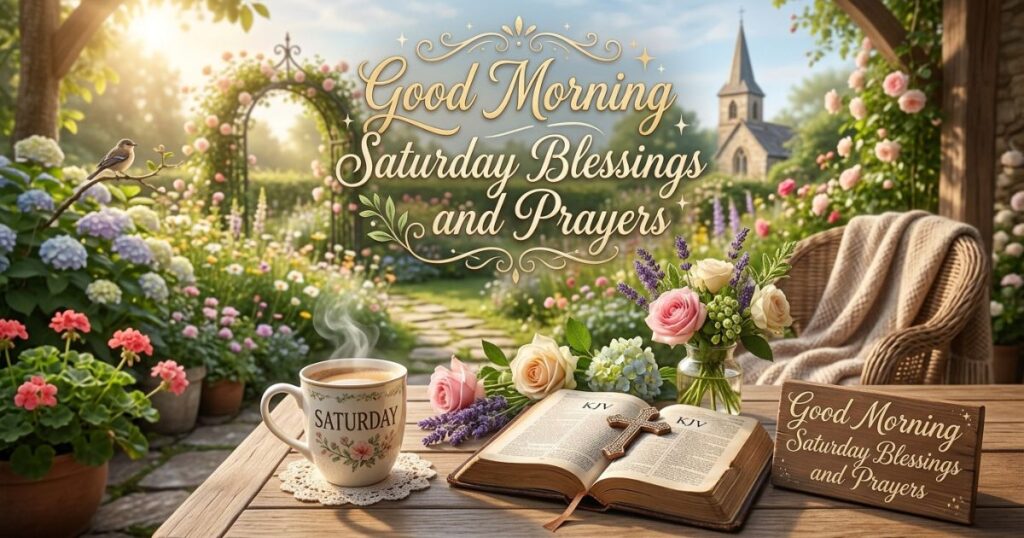 Good Morning Saturday Blessings and Prayers
