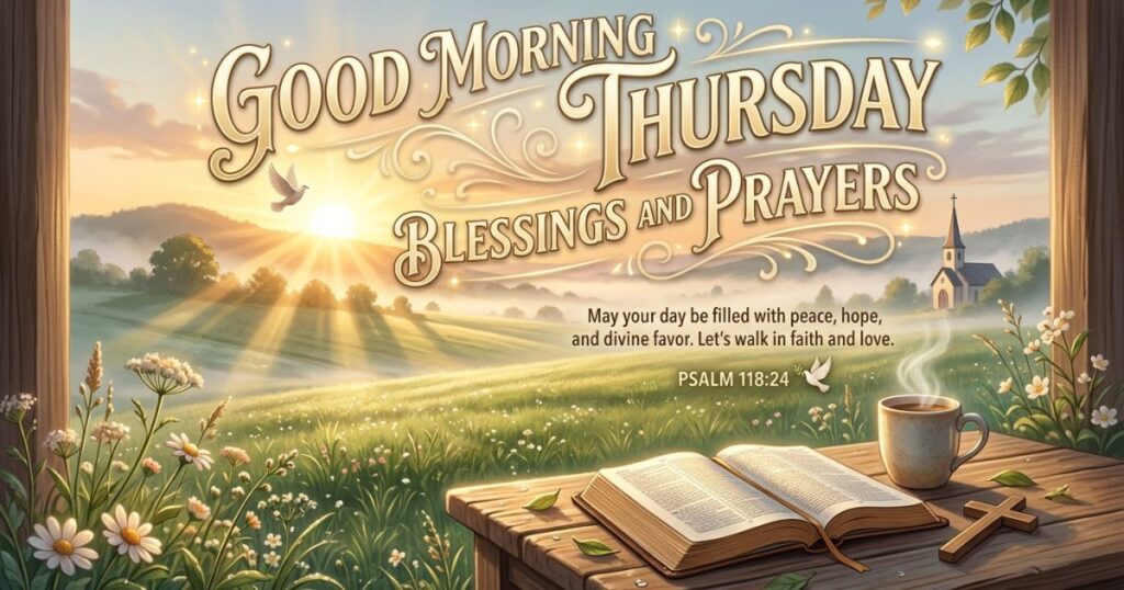 Good Morning Thursday Blessings And Prayers