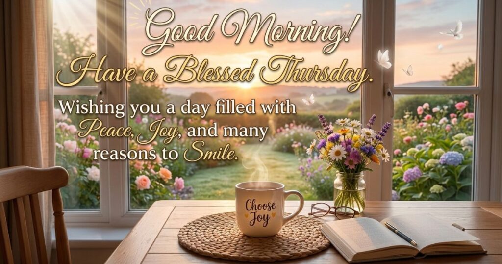 Good Morning Thursday Blessings And Wishes