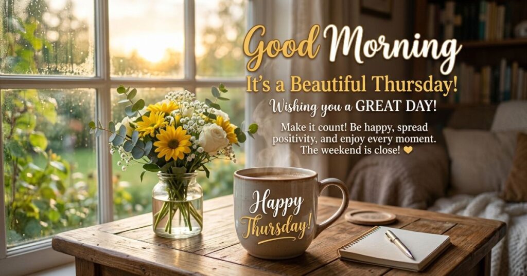 Good Morning Thursday Messages For A Great Day