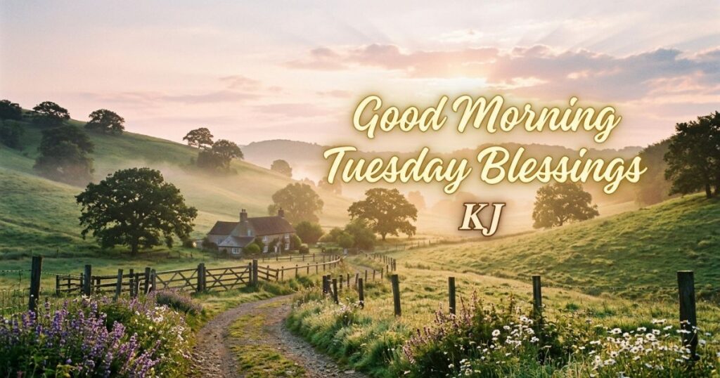 Good Morning Tuesday Blessings KJ