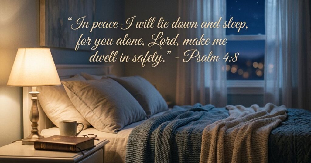 Good Night Blessings Bible Verse