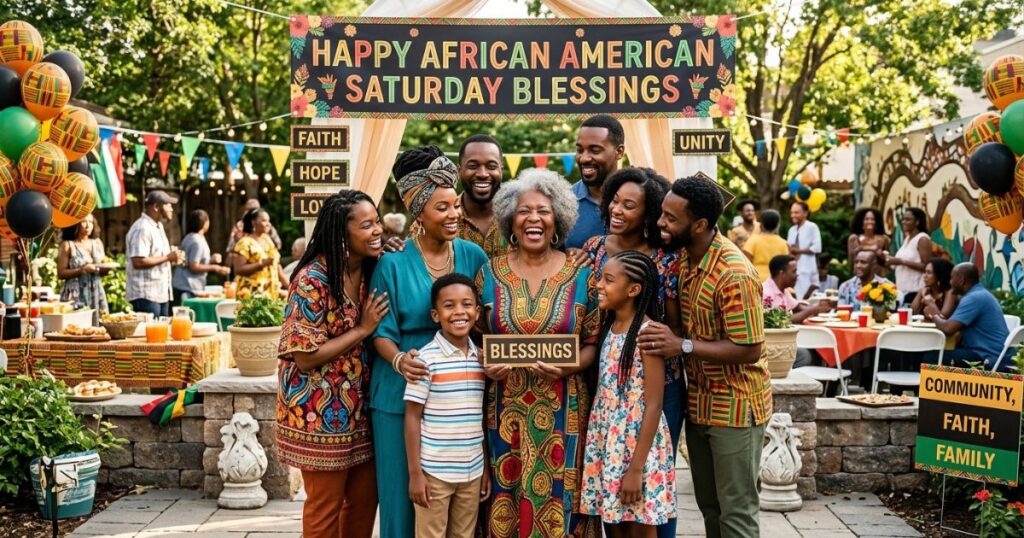 Happy African American Saturday Blessings