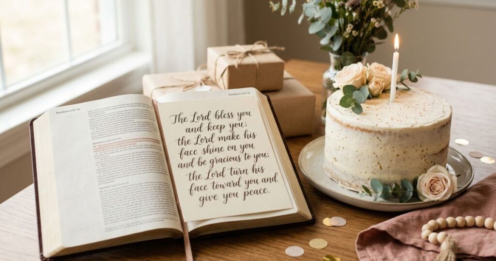 Happy Birthday Blessings Bible Verse