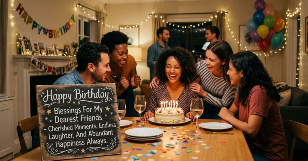 Happy Birthday Blessings For Friends