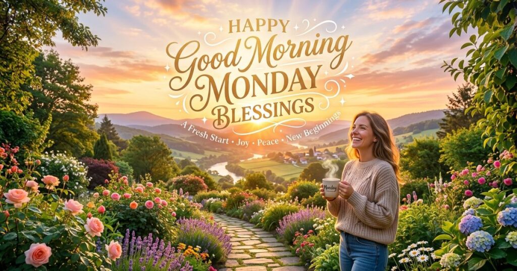 Happy Good Morning Monday Blessings