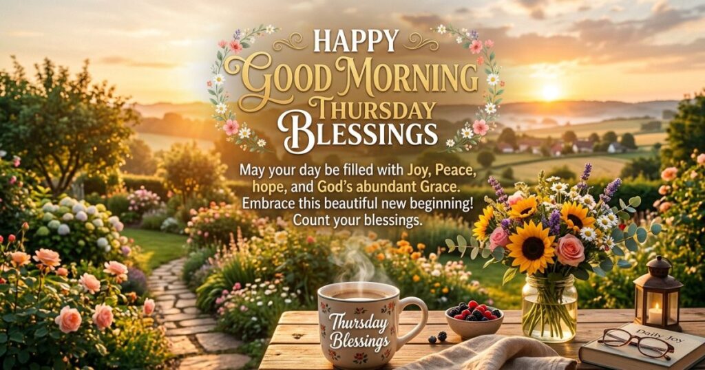 Happy Good Morning Thursday Blessings
