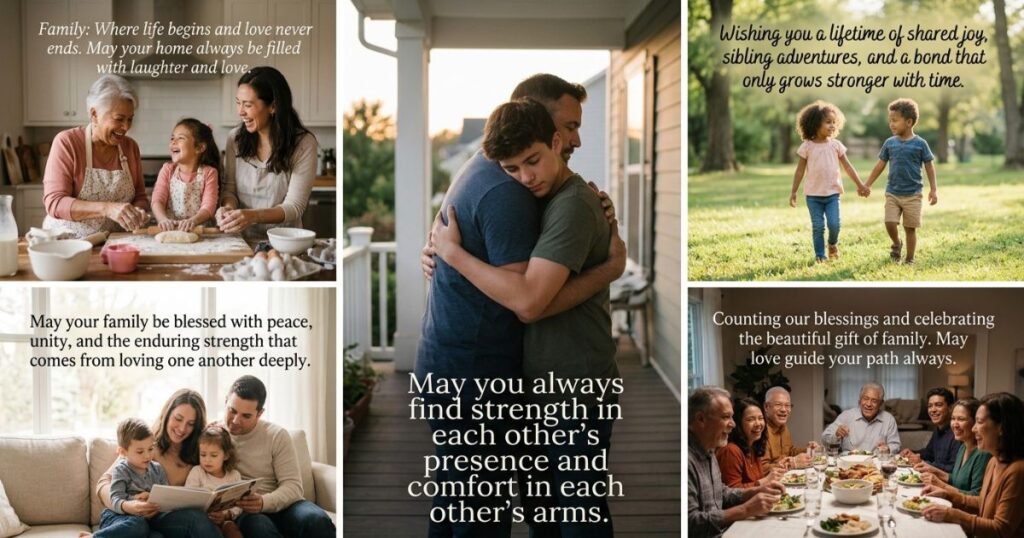 Heartfelt Blessings Quotes For Family