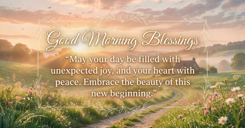 Inspirational Good Morning Blessings And Quotes