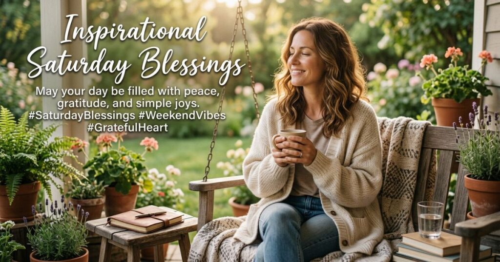 Inspirational Saturday Blessings