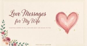 Love Messages for My Wife