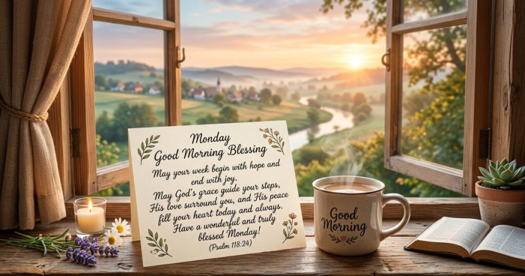 Monday Good Morning Blessing