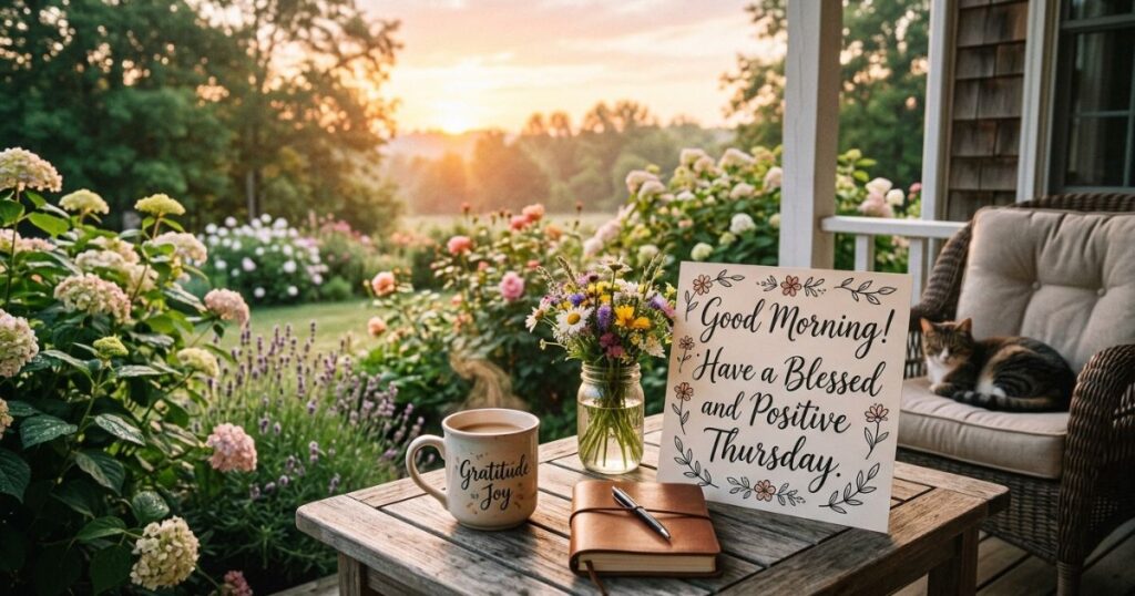 Positive Good Morning Thursday Blessings And Greetings