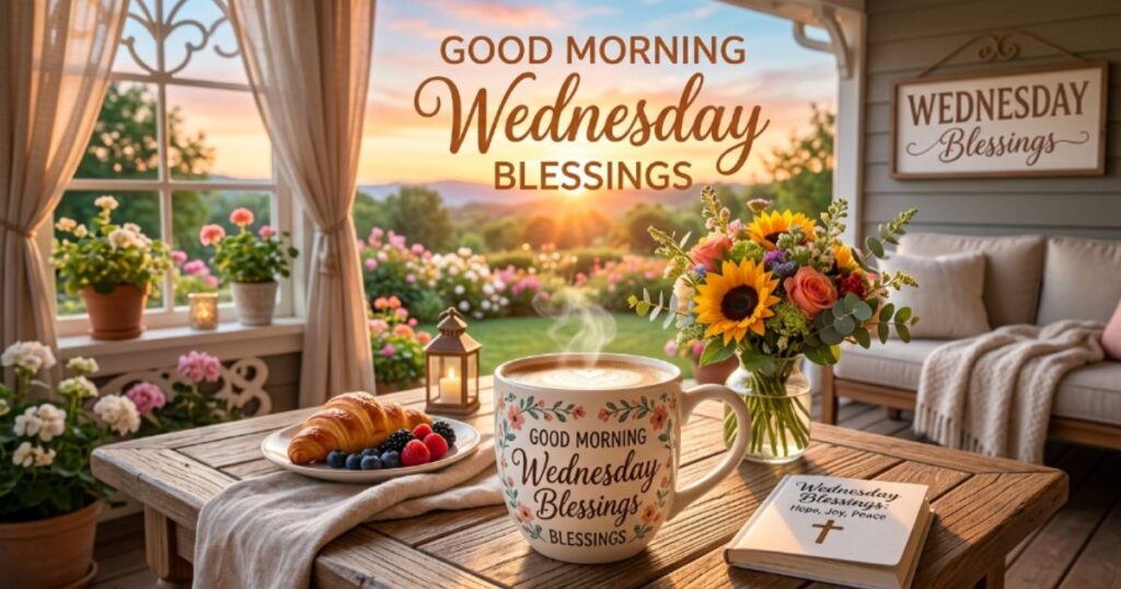 Positive Good Morning Wednesday Blessings