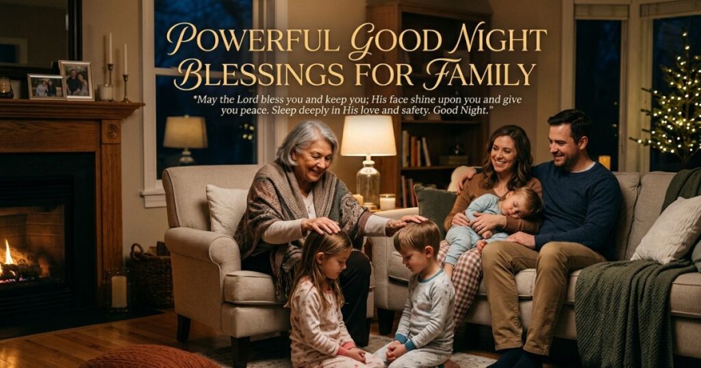 Powerful Good Night Blessings For Family