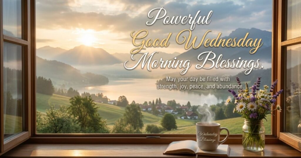 Powerful Good Wednesday Morning Blessings
