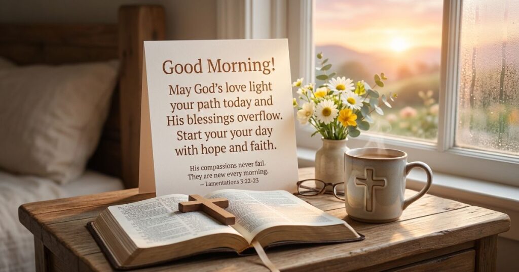 Religious Good Morning Blessings To Start Your Day With God's Love