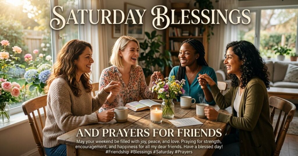 Saturday Blessings and Prayers for Friends