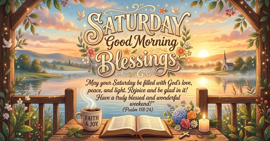Saturday Good Morning Blessings