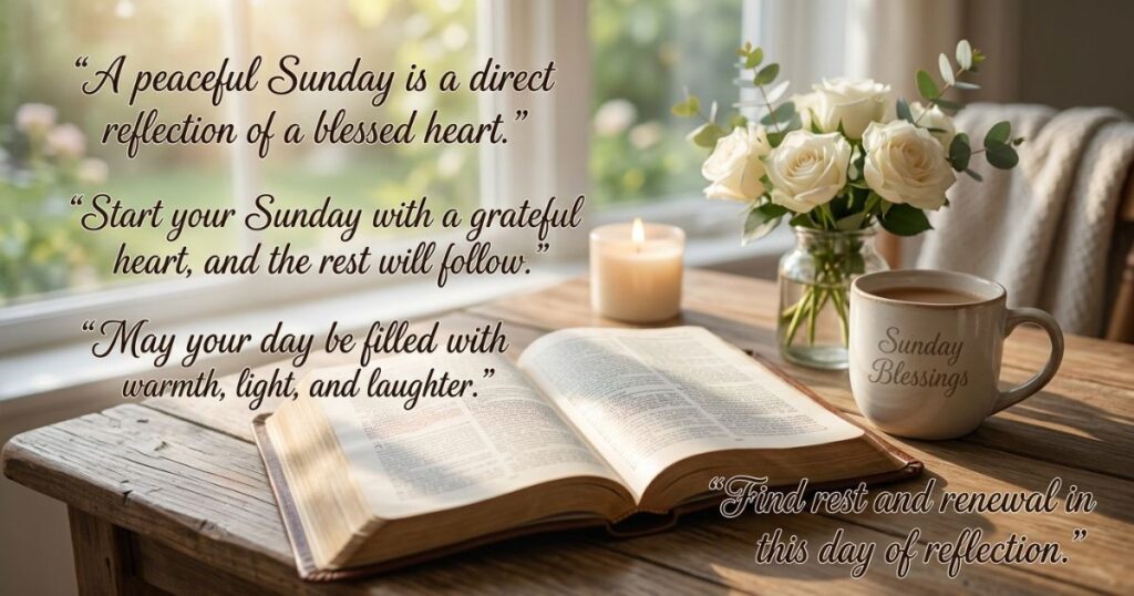 Sunday Blessings Quotes