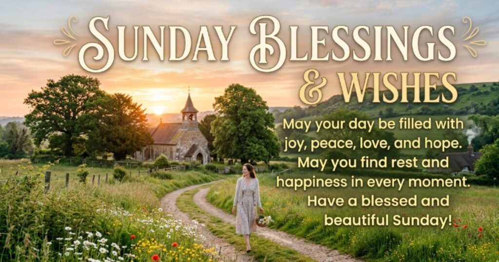 Sunday Blessings & Wishes